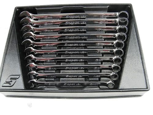 Snap-on new #oexm710b  10pc metric wrench set for sale
