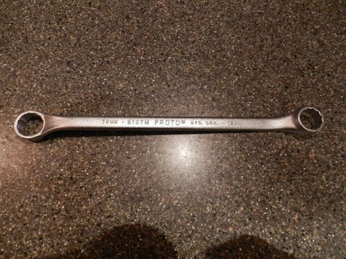 8107M Double end offset box wrench, 18 mm x 19mm Proto
