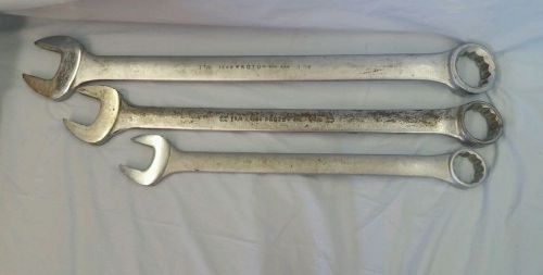 3 Proto Wrenches 1 7/8&#034;, 1 3/4&#034;, 1 1/2&#034;