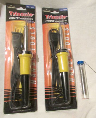 Soldering kit 2 solder pencils  / irons 30 watt &amp; once thin solder in dispenser for sale