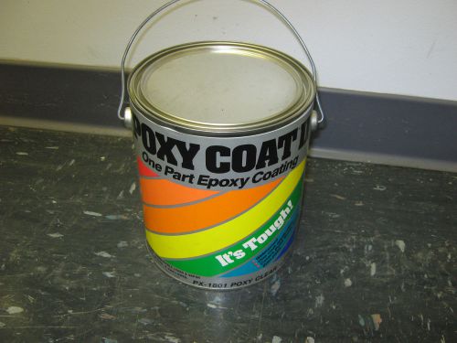 Poxy coat ii one part epoxy coating, px-1801 poxy clear, new for sale