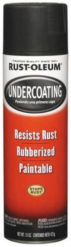 RUST-OLEUM 248657 Rubberized Undercoating, Black, 15 oz