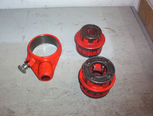 RIDGID PIPE THRED DIE CUTTER 3/4&#034; &amp; 1&#034; WITH SOCKET NO HANDLE