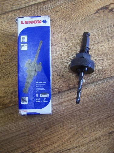 Lenox  2L Hole Saw Arbor for 1 1/4&#034; - 6&#034; with 1/2&#034; Hex Shank # 1779801 New