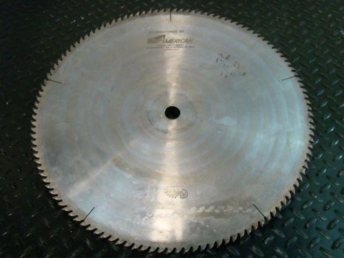 American  18&#034; Circular Carbide Saw blade 455x120x3.4