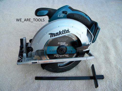 New makita bss611 cordless battery circular saw 18 volt w/ blade 18v lxt 6 1/2&#034; for sale