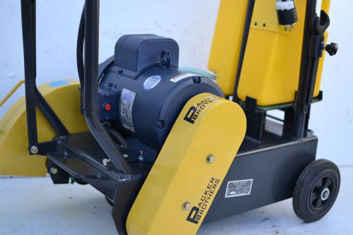 NEW Packer Brothers 16&#034; walk-behind concrete saw Electric cement saw