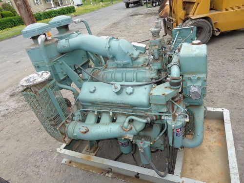Detroit diesel 8v71 marine 8va engine w/ pto clutch low hrs nice! complete for sale