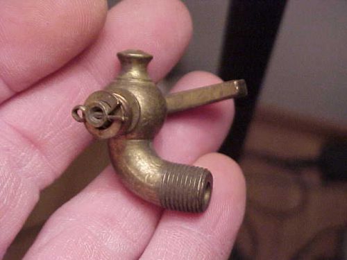 New Old Stock 1/8&#034; Pipe 90 Degree Brass Drain Pet Cock Model T Gas Steam Engine