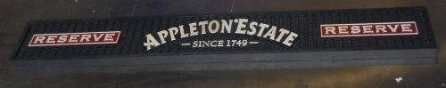 Appleton Estate Reserve Rubber Bar Serving Spill Mat, Used, GREAT condition!