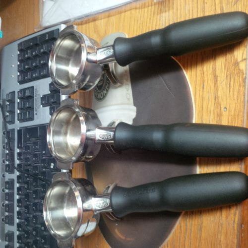 1  x used 1 week porta filters handle coffee la marzocco genuine not copy real