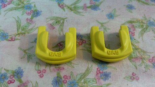 SHURFLO, Pump, Quick Disconnect CLIP *GAS, small, Yellow, Set Of Two.