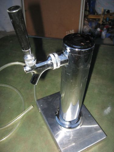 Draft Beer Keg / Kegerator Stainless Steel Tower Tap Faucet