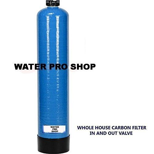 Whole house water filter system gac carbon (in &amp; out) no electricity required. for sale