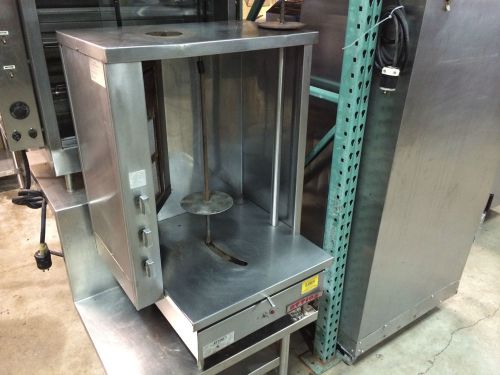 Attias GRY-3 Gas Gyro Machine - Vertical Broiler (Watch Video)