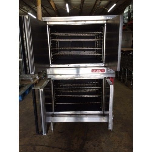 BLODGETT MARK V (FULL SIZE) DOUBLE STACK CONVECTION OVENS SINGLE OR 3 PHASE