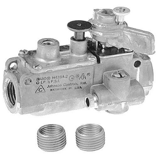Baso safety valve-1/2&#034; gas,1/4 pilot out- southbend 1174340,  franklin 149453 for sale