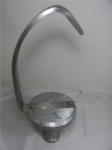 16&#034; METAL PASTRY OR DOUGH HOOK FOR COMMERCIAL HOBART OR OTHER MIXER