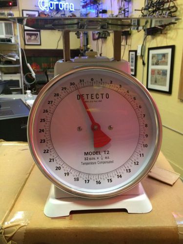 Detecto Top Loader Stainless Steel 8 Fixed Dial T-2-NEW In Box