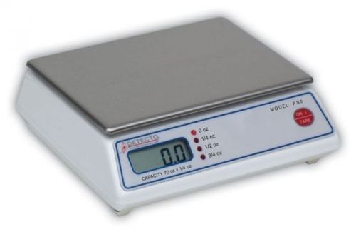 Detecto Portion Control 70 Oz X 1/4 Oz w/Adapter PS-6A Portion Control Scale NEW