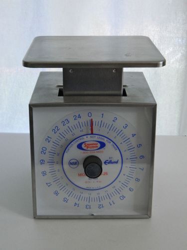 Edlund sr-25 premier series portion control scale 0-25 lbs, kitchen prep, works for sale