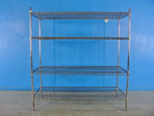 Nsf stainless shelving ( rusted ) 24x58x34 light surface rust for sale