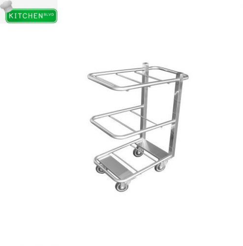 Cantilever Cart 15 1/4&#034; x 26&#034; Stainless Steel