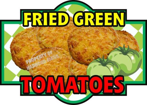 Fried Green Tomatoes Decal 14&#034; Restaurant Concession Food Truck Menu Vinyl