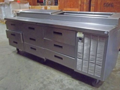 Delfield 9 drawer under counter refrigerator (rare) for sale