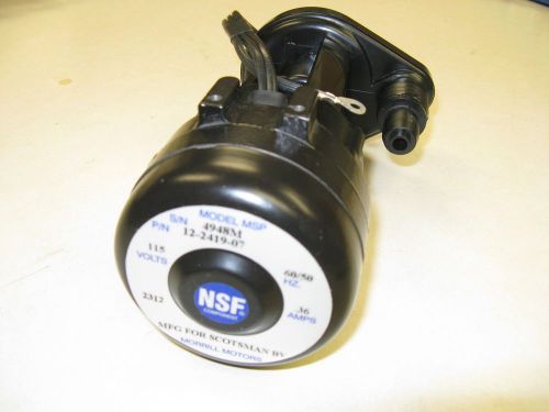 New Scotsman Water Pump Model SCE170 P/N 12241971 12-2419-07 12241907 12-2419-75