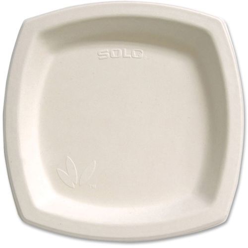 SLO8PSC2050 Bare Sugar Cane Plate, 8.25&#034;, 125/PK, Off-White