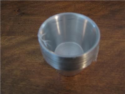 Dozen stainless steel sauce souffle cups, 2.5 oz. for sale