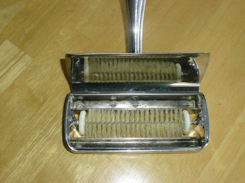metal bread crumbs sweeper pick up catcher silver plated business restaurant bar