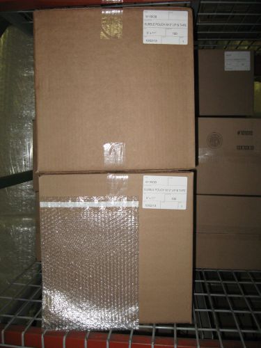 200 - 9&#034;x11&#034; clear self-seal bubble pouches for sale