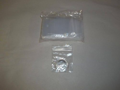 500 100x5 ZIPLOCK RESEALABLE 2X2 INCH SMALL CLEAR PLASTIC 2MIL BAGS COIN JEWELRY
