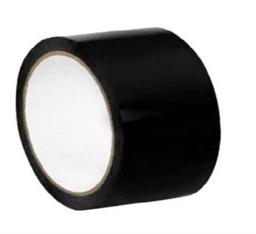 36 Rolls Black Colore Packing Carton Sealing Tape 2 Mil-2&#034; x110 Yards-OSTK
