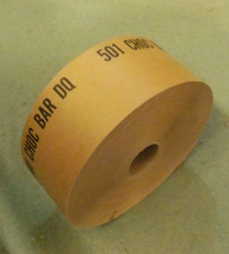 2 rolls of kraft paper tape water activated