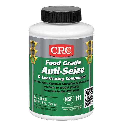 Food Grade Anti-Seize, Brush Top, 8 oz SL35905