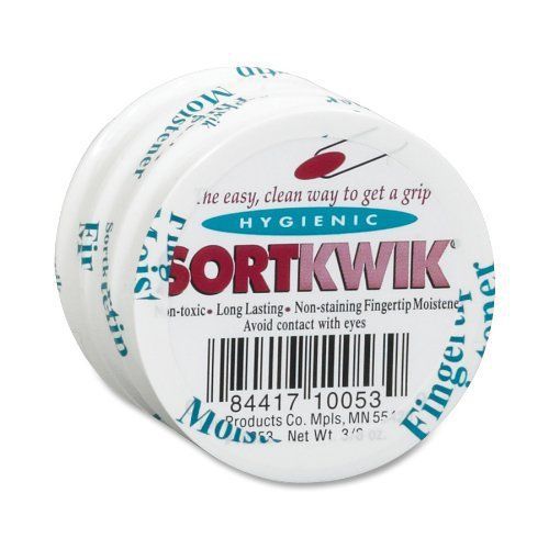 NEW Lee Sortkwik Fingertip Moistener  3/8 oz  3 Pack (S10053)