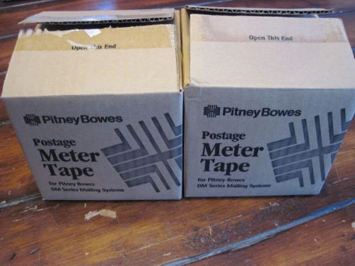 NEW UNUSED (2) 627-8 PITNEY BOWES TAPE ROLLS (3 PACK) FOR  DM500