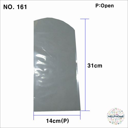 25 Pcs Transparent Shrink Film Wrap Heat Pump Packing 14cm(P) X 31cm NO.161