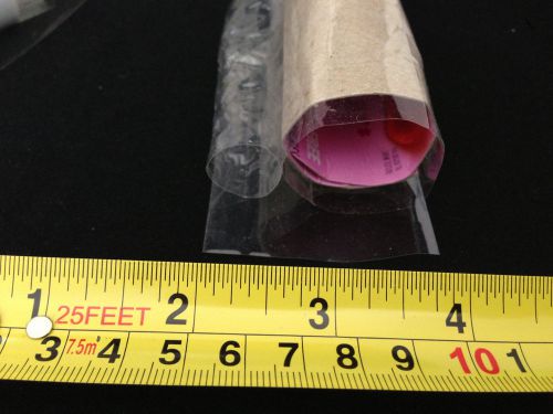 Clear PVC Plastic Heat Shrink Wrap seals Bands 1.25&#034; / 32mm  diameter tubing