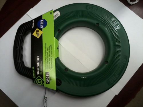 Greenlee magnumpro fish tape, steel 240 feet, fts438-240 for sale