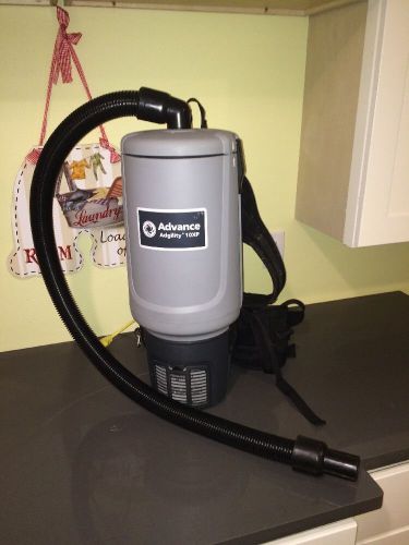 Advance Adgility Backpack Vacuum - 10 quart (#9060705010) -Used