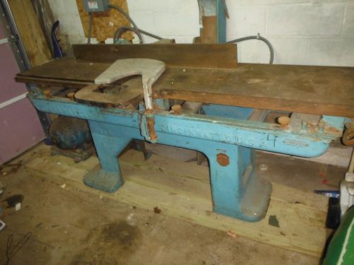 Fay &amp; egan lightning jointer and automatic chisel for sale