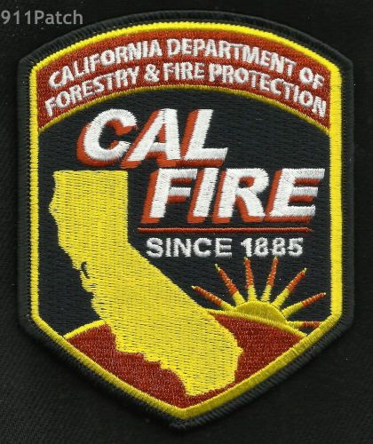CAL FIRE - CALIFORNIA DEPARTMENT OF FORESTRY &amp; FIRE PROTECTION PATCH FIRE DEPT.