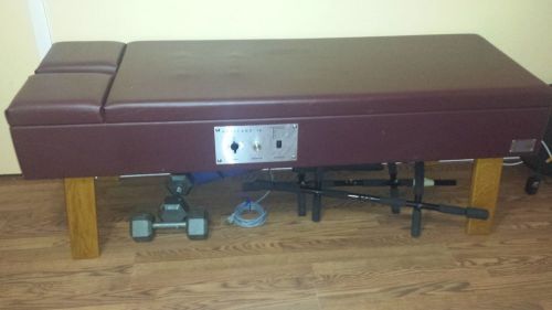 Chiropractic roller massage intersegmental spinalator type table like new(used) for sale