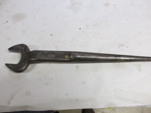 Klein 1-7/16&#034; Spud wrench, early,pre-warning, Marked M. Klein &amp; Sons