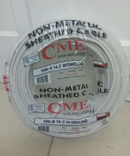250 ft, 14/2 electric wire ( cme) , 600v indoor wire for sale