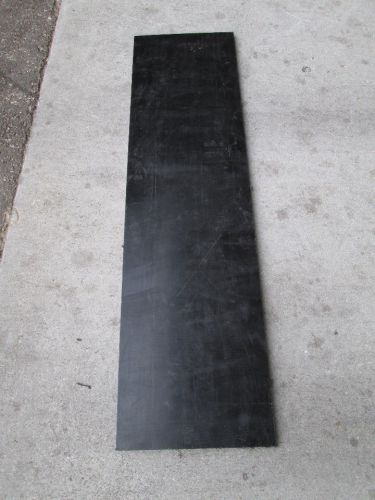 Polypropylene Impact Copolymer Black Plastic Sheet 3/4&#034; x 14&#034; x 52&#034; N00M-00 UHMW